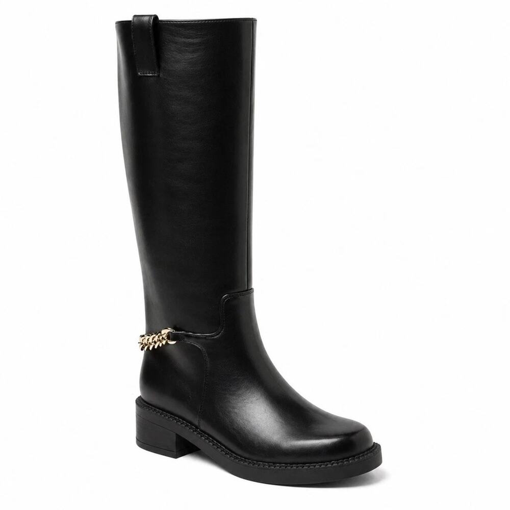 Bobbi Boots with Memory Foam Insole - A New Day - Black - Women's 9.5